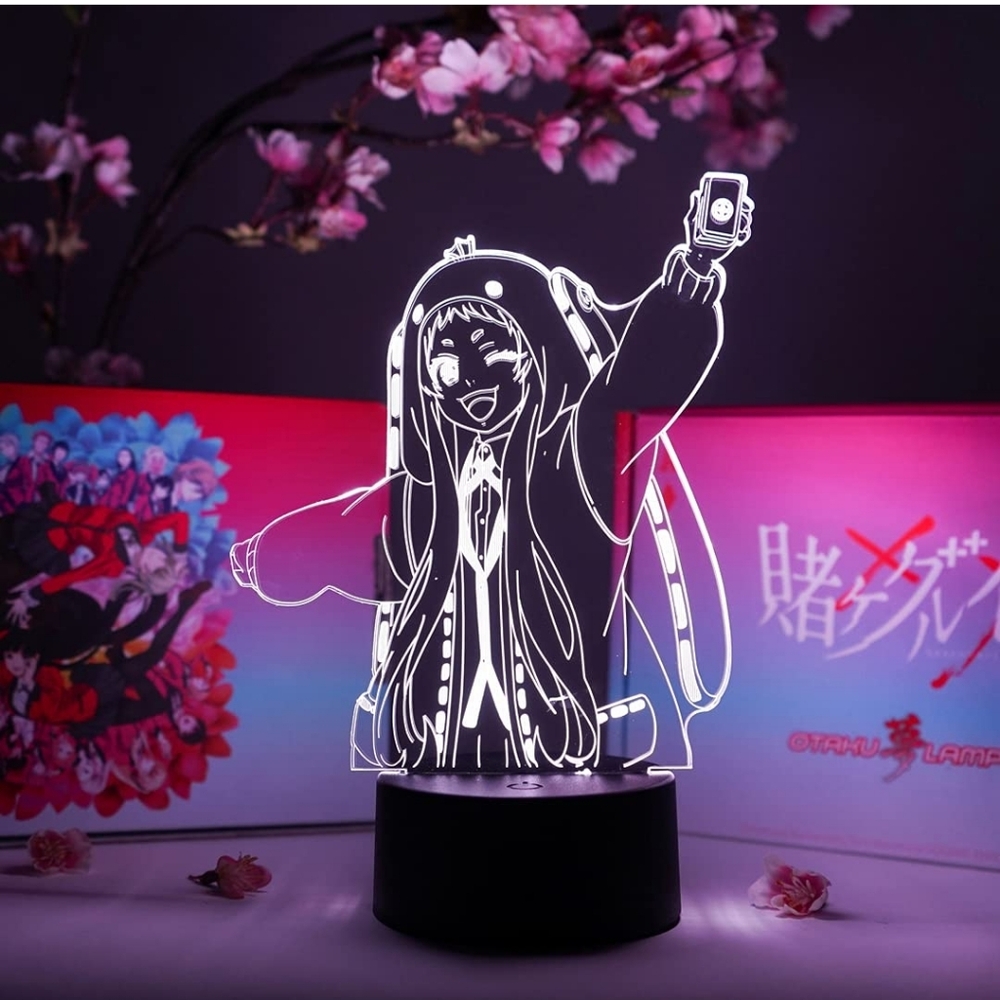 Runa Yomozuki Kakegurui xx Otaku acrylic Lamp 16 colors.